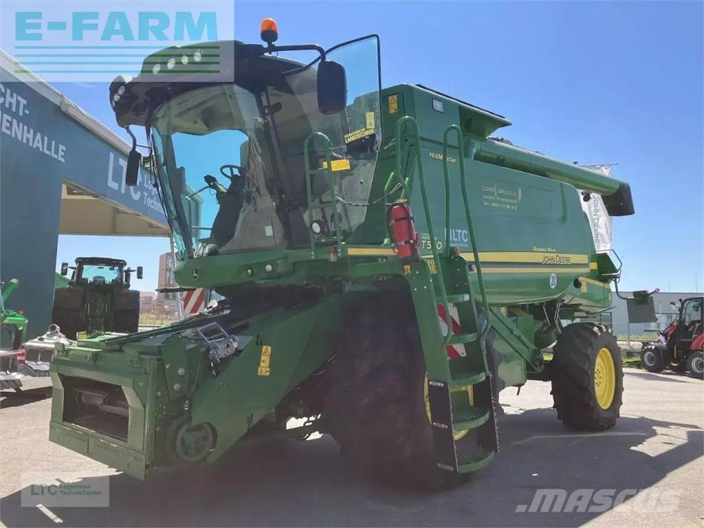 John Deere t550 hm Ražas novākšanas kombaini