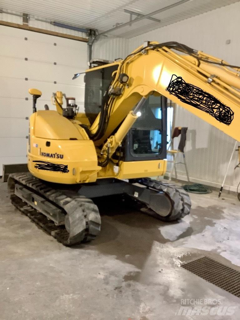 Komatsu Pc 78 us- 10 Vidēja lieluma ekskavatori 7 t - 12 t