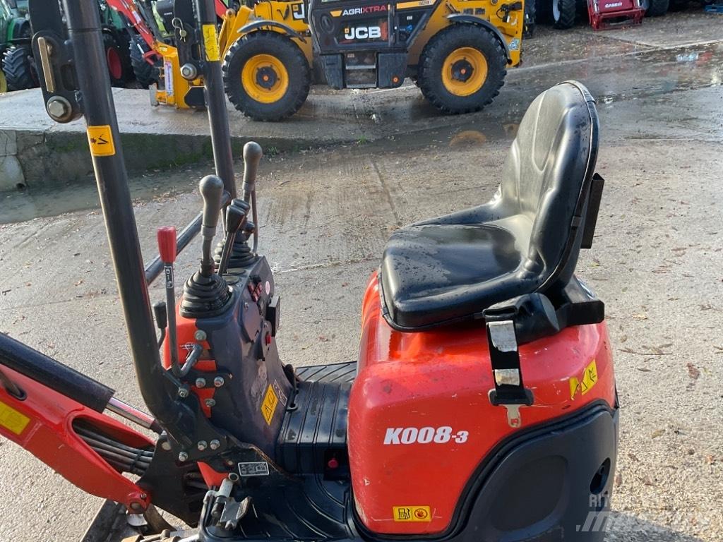 Kubota K 008-3 Mini ekskavatori < 7 t