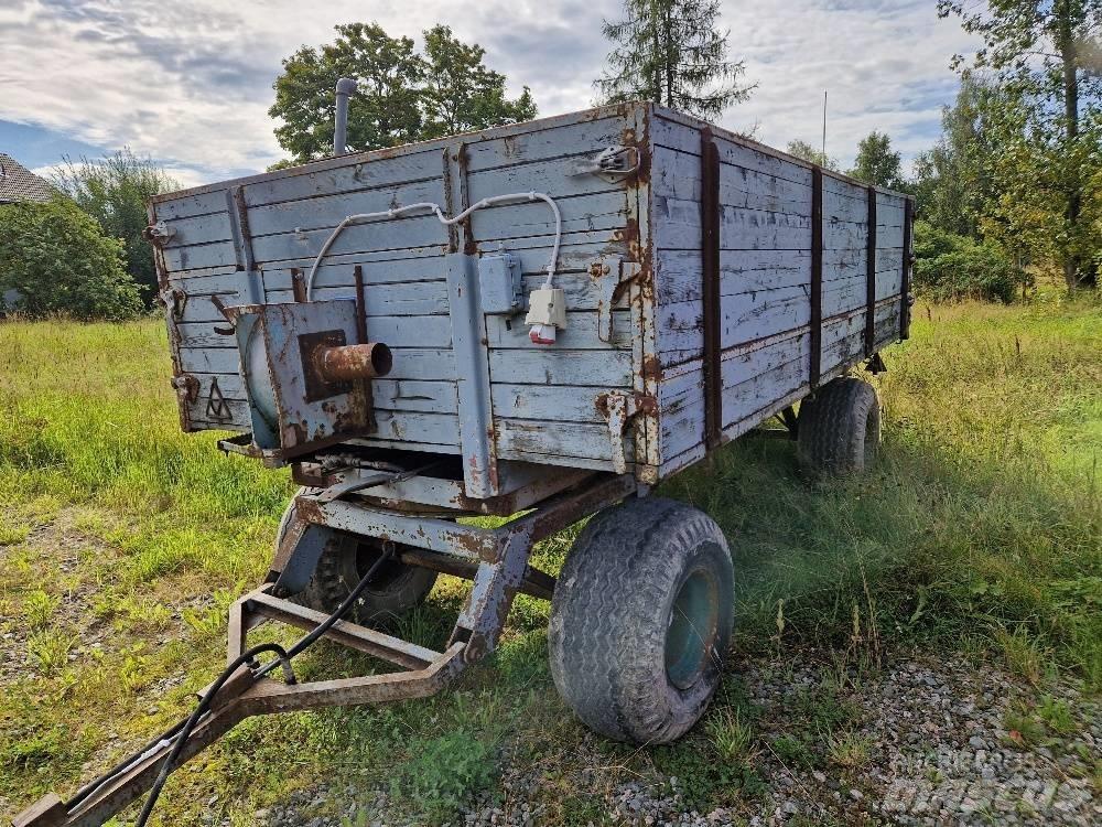  Torkvagn 8 m3 Citas piekabes