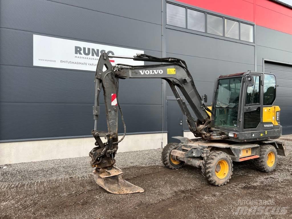Volvo EW 60 E Ekskavatori uz riteņiem