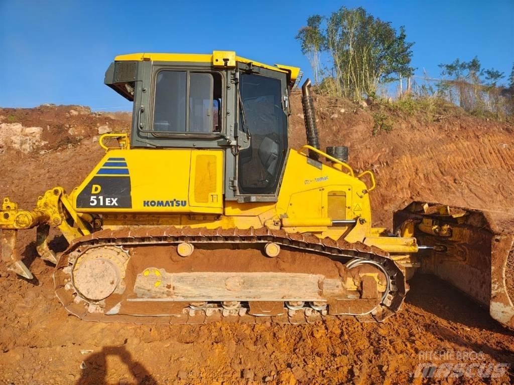 Komatsu D 51 EX-22 Kāpurķēžu buldozeri