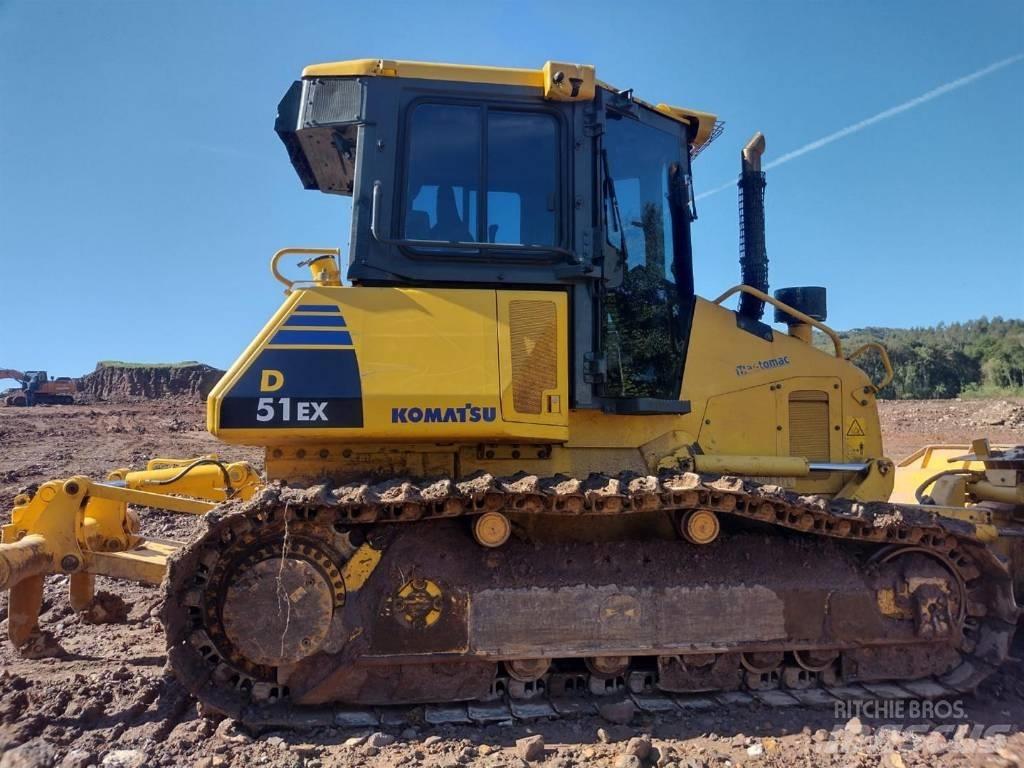 Komatsu D 51 EX-22 Kāpurķēžu buldozeri