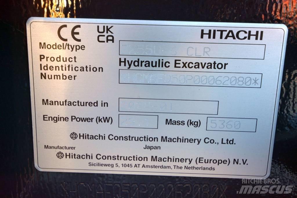 Hitachi ZX 55 U-6 Mini ekskavatori < 7 t