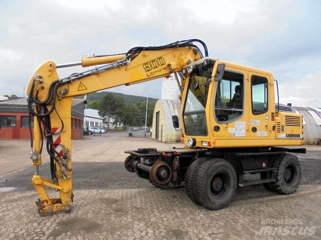 Liebherr A 900 C ZW Ekskavatori uz riteņiem