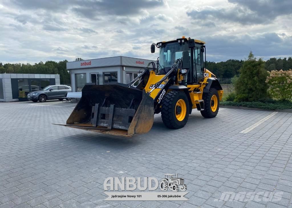JCB 411 HT Iekrāvēji uz riteņiem
