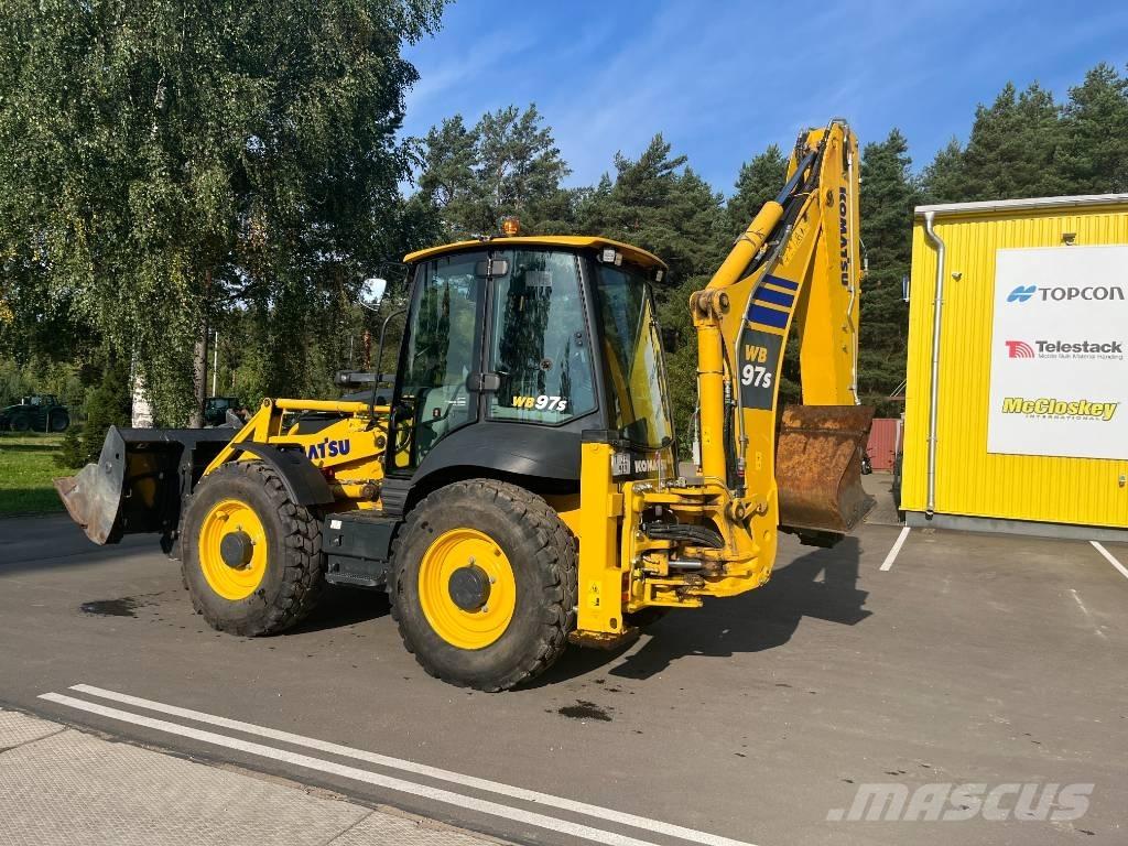 Komatsu WB 97 S-8 Ekskavatori-iekrāvēji