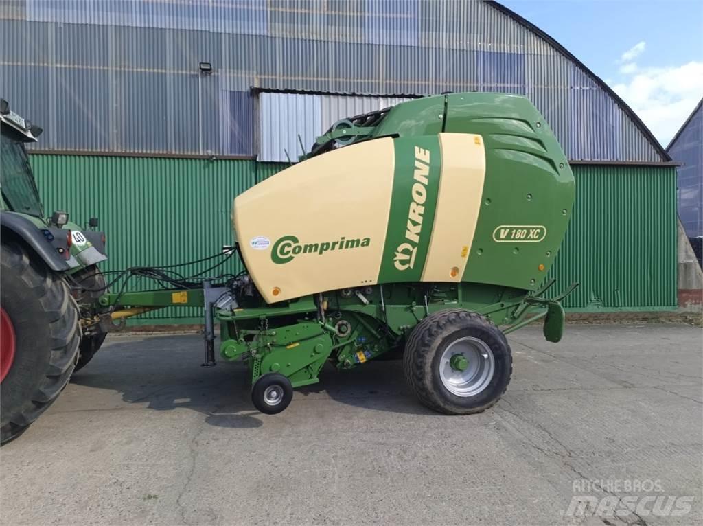 Krone V 180 XC Rituļu preses