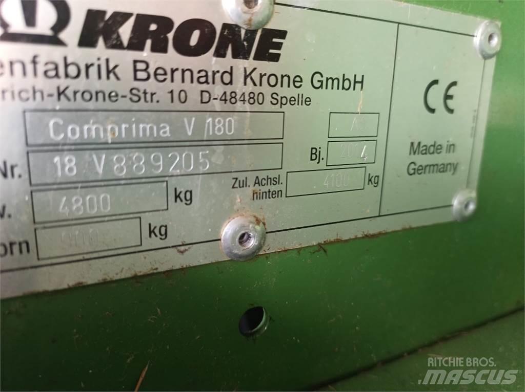 Krone V 180 XC Rituļu preses
