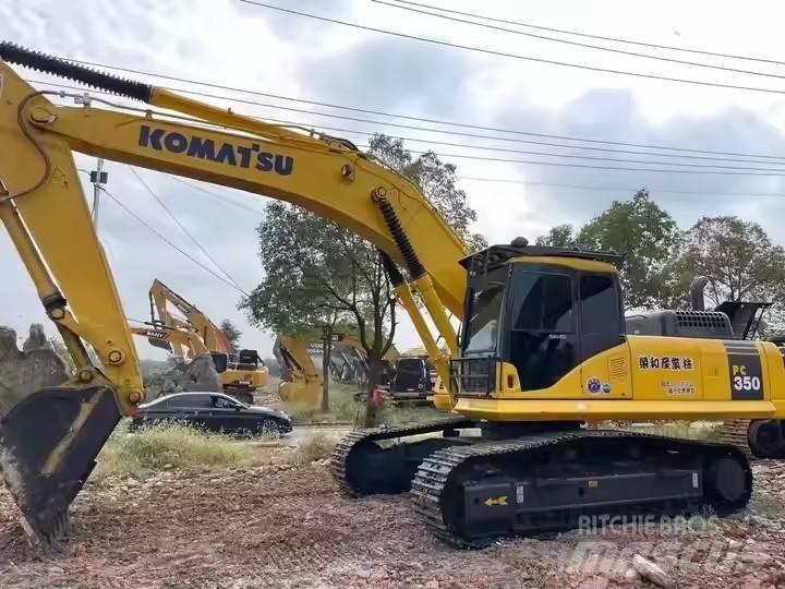 Komatsu PC350 Kāpurķēžu ekskavatori
