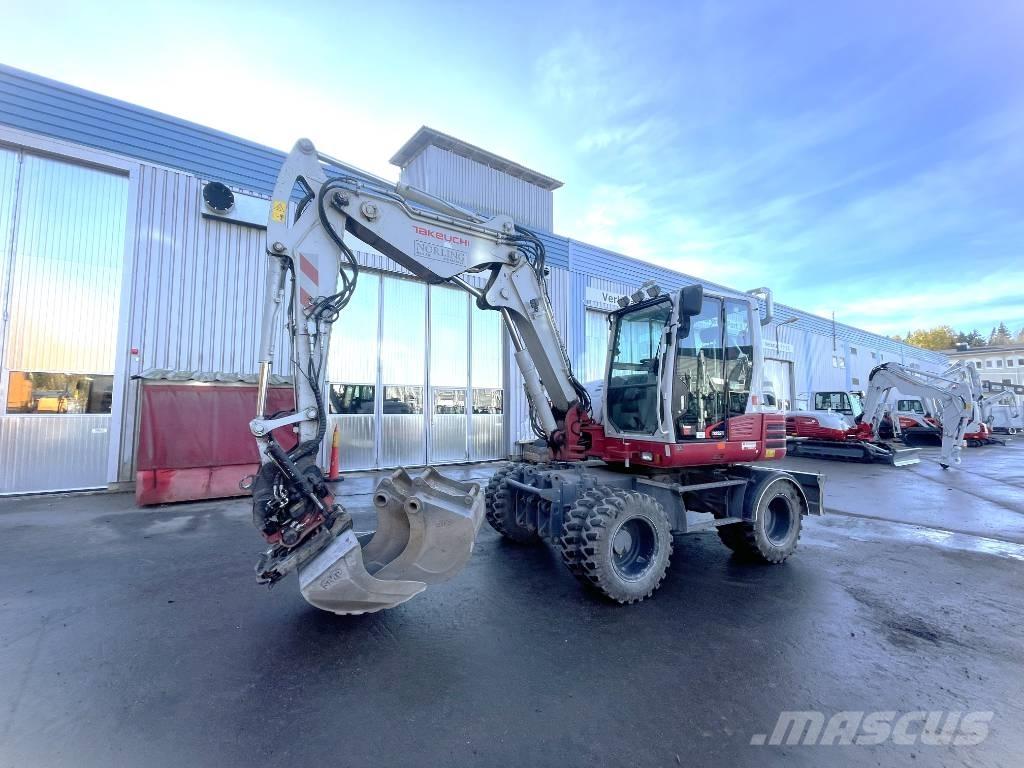 Takeuchi TB 295 W Ekskavatori uz riteņiem