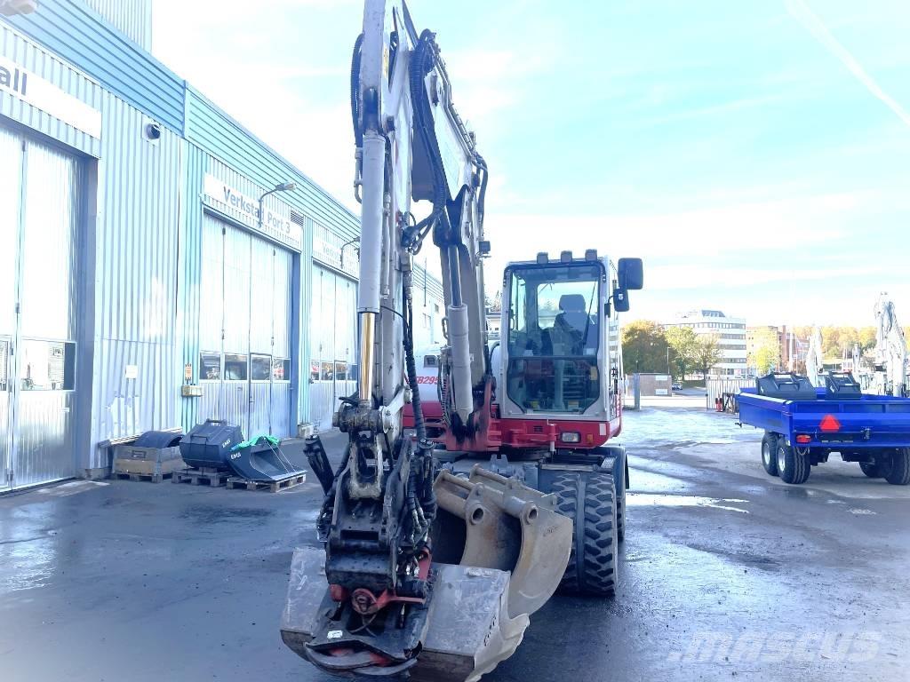 Takeuchi TB 295 W Ekskavatori uz riteņiem