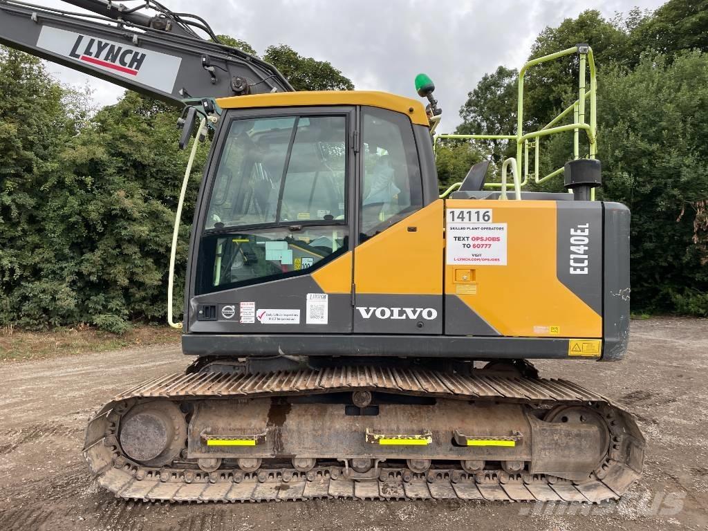Volvo EC 140 EL Kāpurķēžu ekskavatori