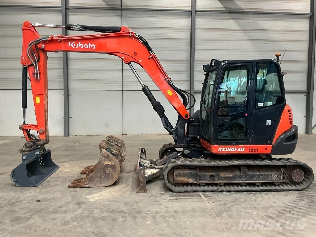 Kubota KX 080-4 A Vidēja lieluma ekskavatori 7 t - 12 t
