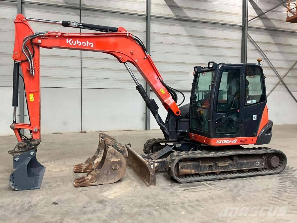 Kubota KX 080-4 A Vidēja lieluma ekskavatori 7 t - 12 t