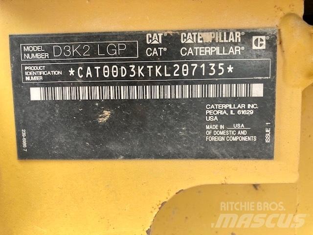 CAT D 3 K 2 LGP Kāpurķēžu buldozeri