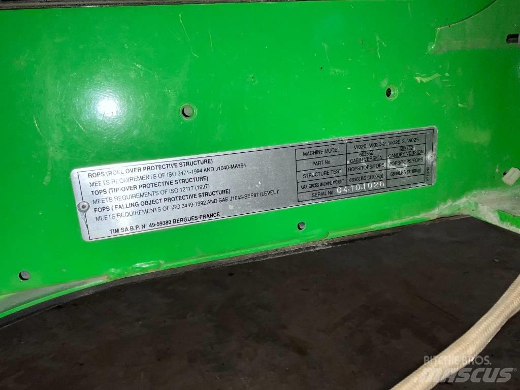 Yanmar Vio 20 / vio 25 Kabīnes un interjers