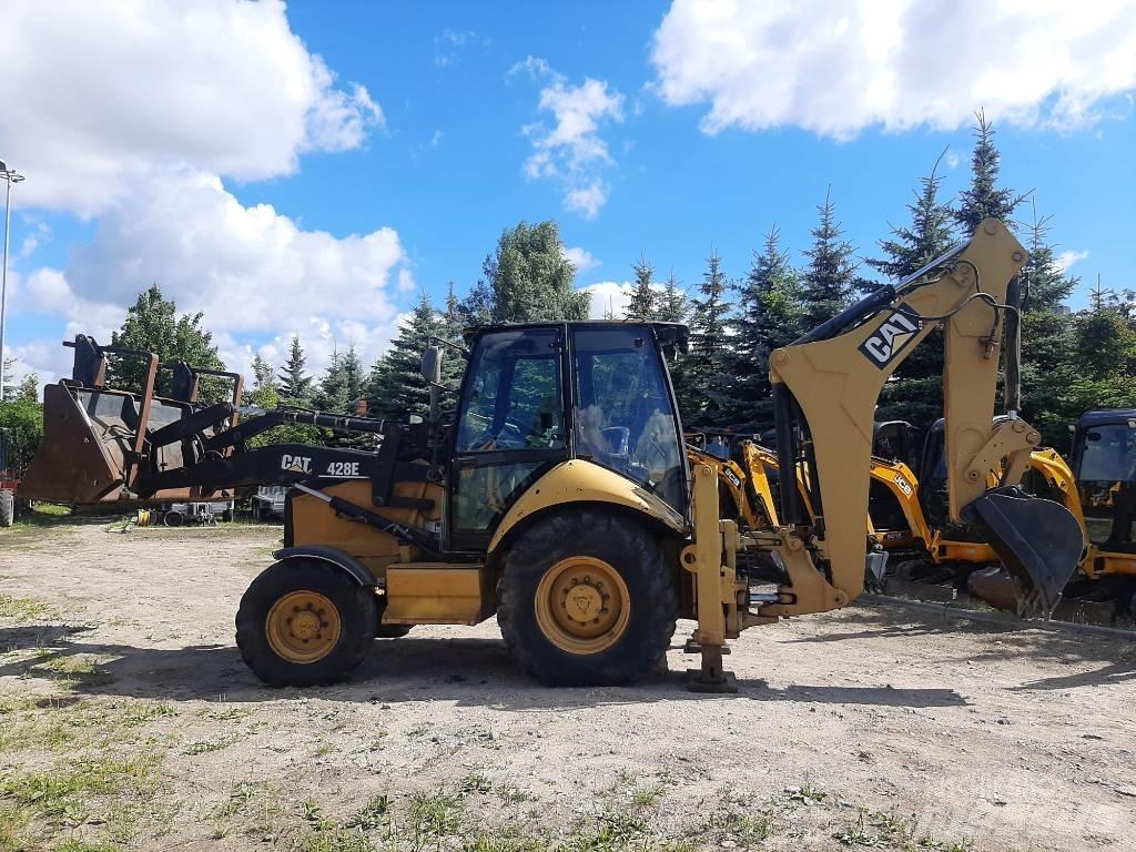 CAT 428 E Ekskavatori-iekrāvēji