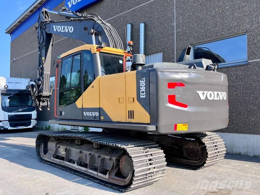 Volvo EC 160 EL Kāpurķēžu ekskavatori