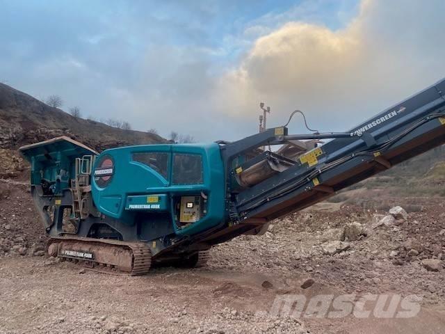 PowerScreen PT400X Drupinātāji