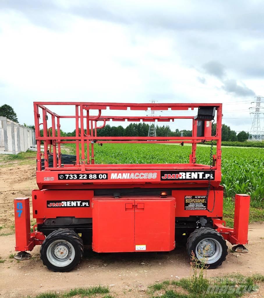 Manitou 120SC-2 Šķerveida pacēlāji