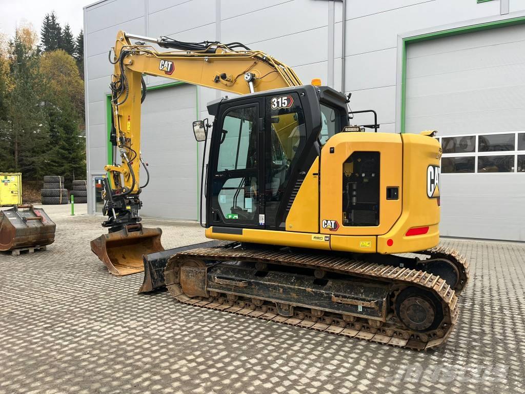 CAT 315 Kāpurķēžu ekskavatori