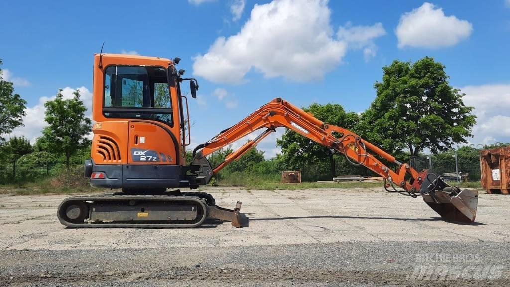 Doosan DX 27 Z Mini ekskavatori < 7 t