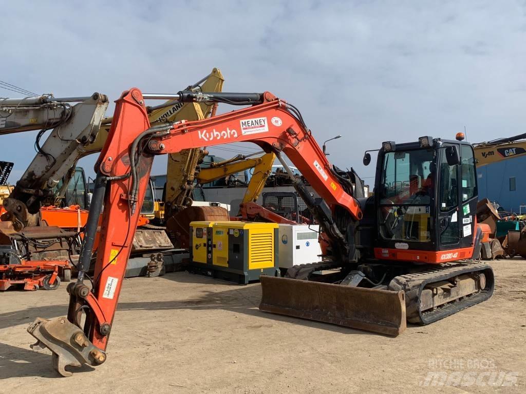 Kubota KX 080-4A Vidēja lieluma ekskavatori 7 t - 12 t