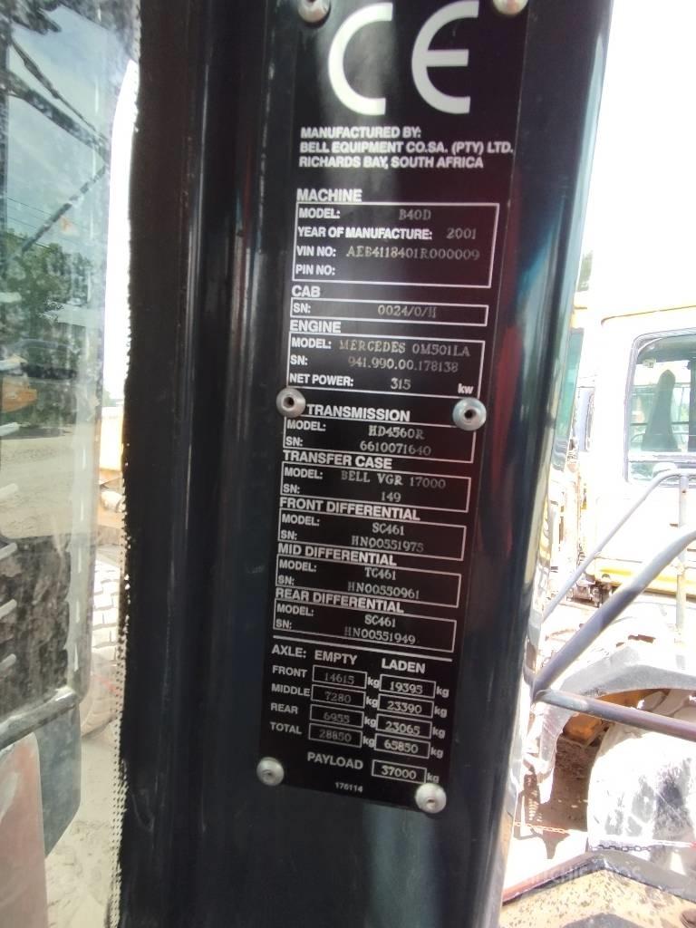Bell B 40 D Artikulētie pašizgāzēji