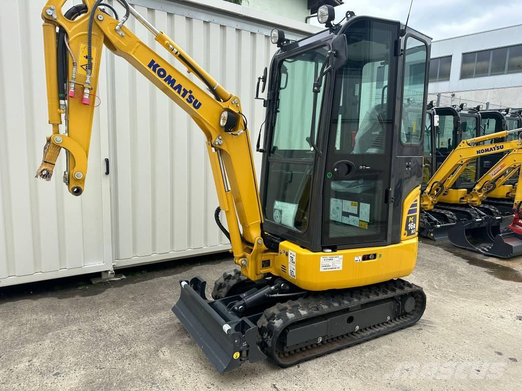 Komatsu PC 16 R-3HS Mini ekskavatori < 7 t