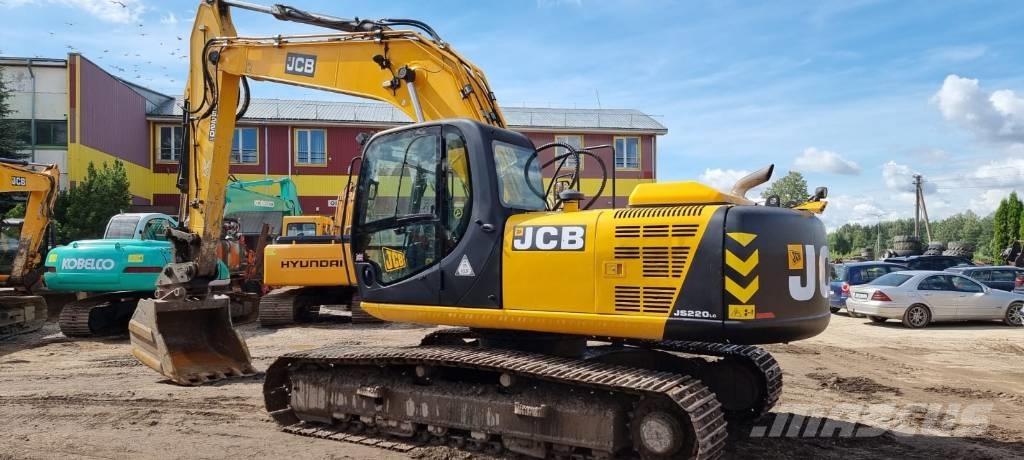 JCB JS 220 LC Kāpurķēžu ekskavatori