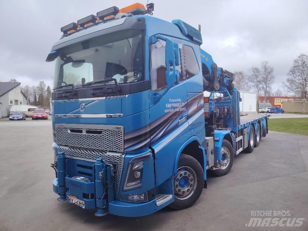 Volvo FH 16 660 Smagās mašīnas ar celtni