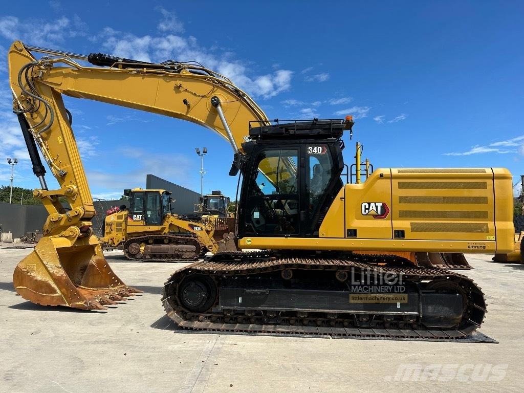 CAT 340 Kāpurķēžu ekskavatori