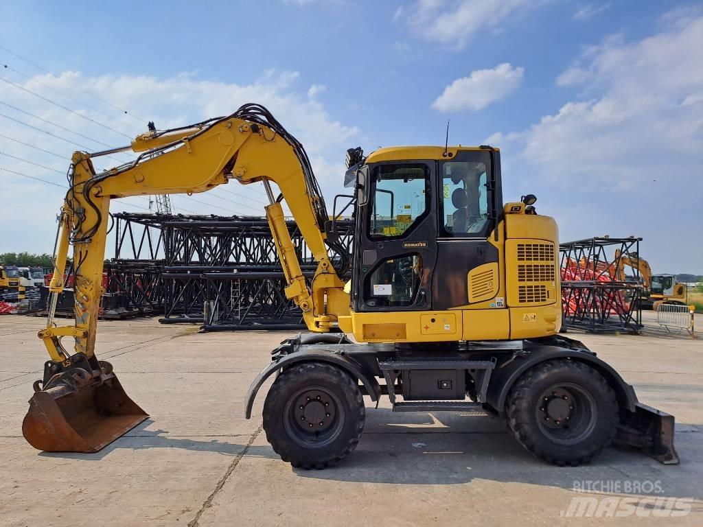 Komatsu PW118MR-11 Ekskavatori uz riteņiem