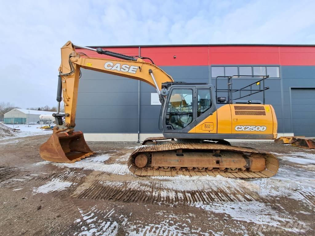 CASE CX 250 D Kāpurķēžu ekskavatori