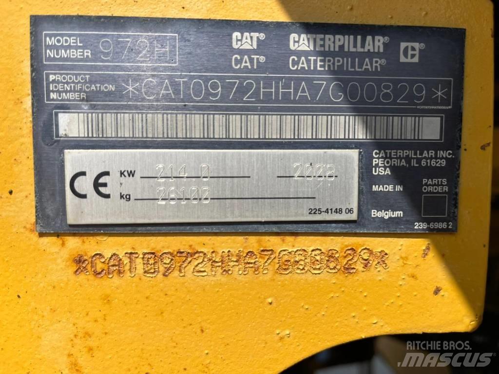 CAT 972 H Iekrāvēji uz riteņiem