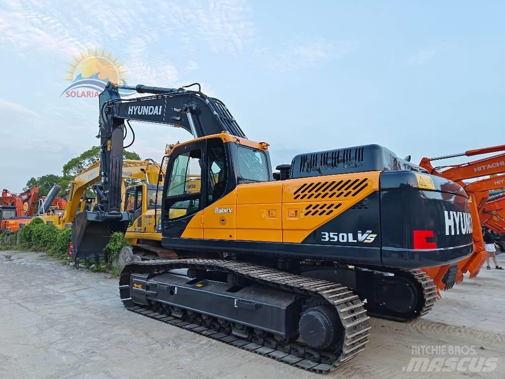 Hyundai R 350Lvs Kāpurķēžu ekskavatori