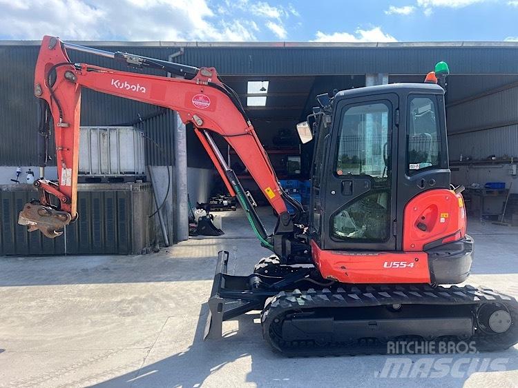 Kubota U55-4 Mini ekskavatori < 7 t