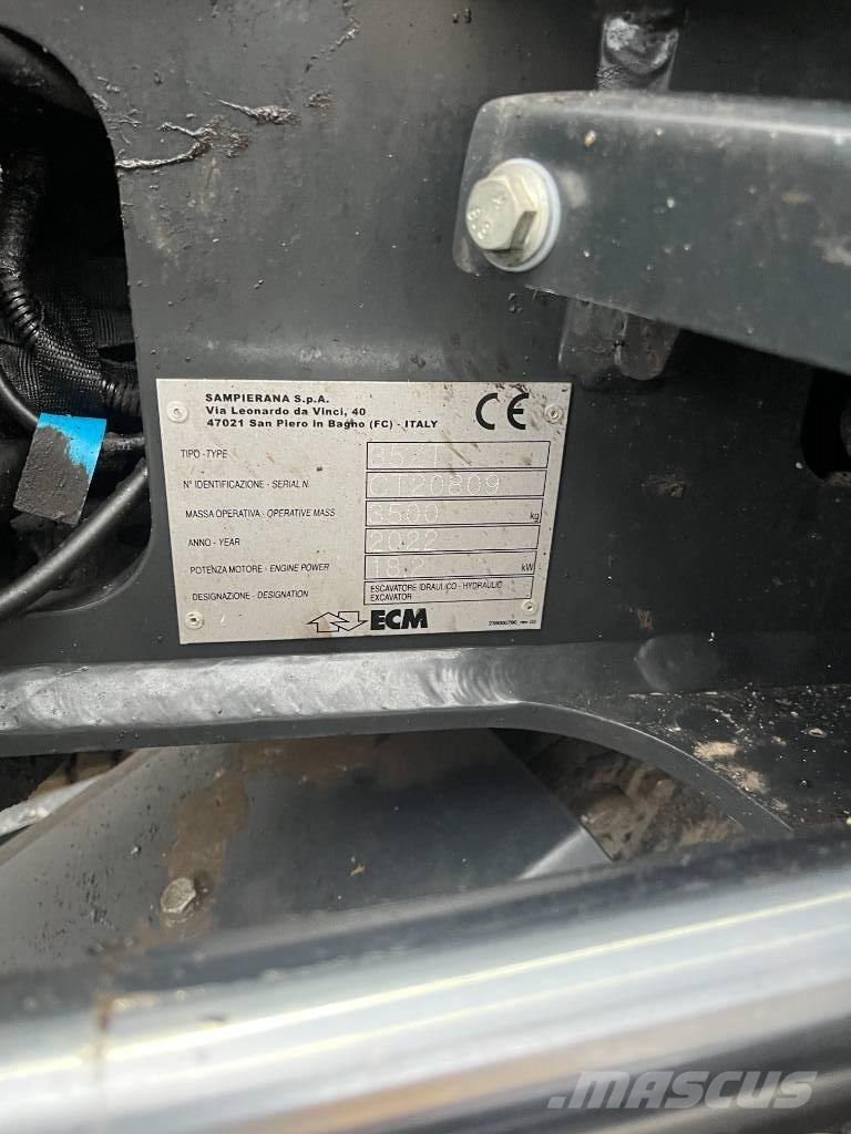 ECM 35 ZT Mini ekskavatori < 7 t