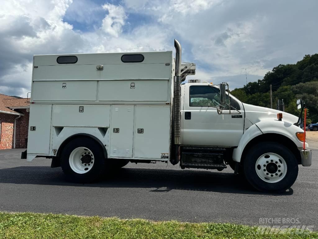 Ford F 650 Vieglais kravas automobilis/izkraušana no sāniem