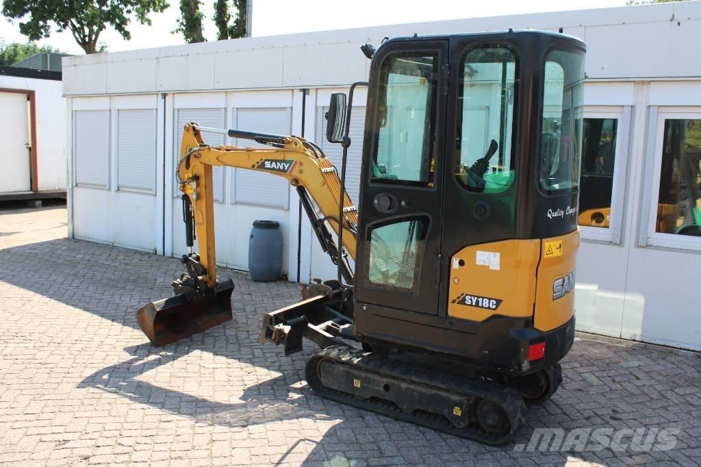 Sany SY 18 C Mini ekskavatori < 7 t