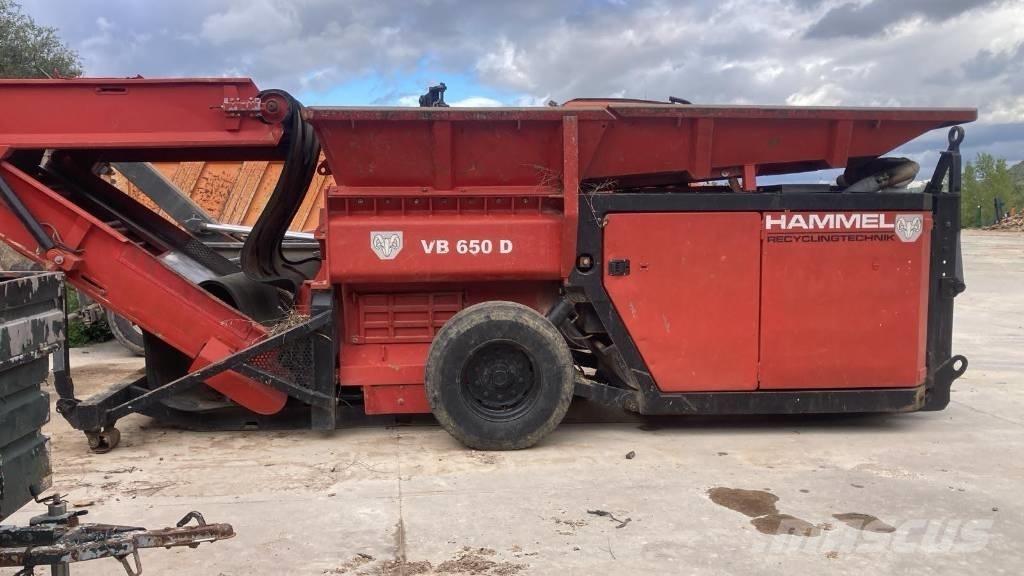 Hammel VB 650 D Atkritumu smalcinātāji