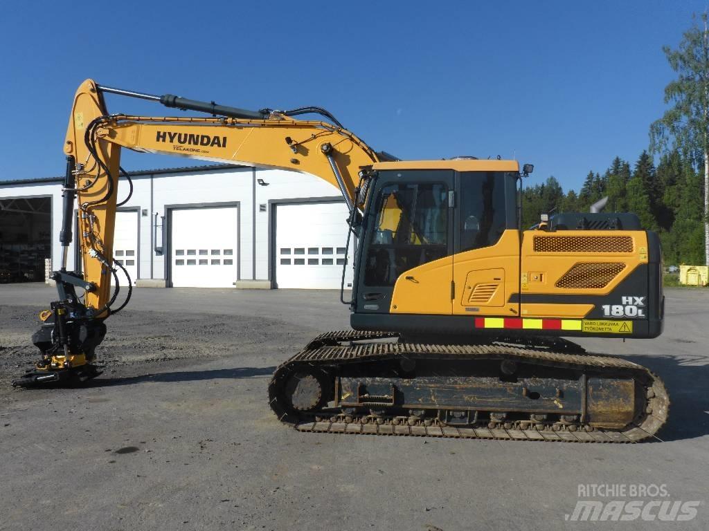 Hyundai HX180L Kāpurķēžu ekskavatori