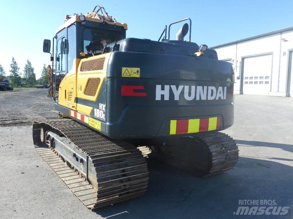 Hyundai HX180L Kāpurķēžu ekskavatori