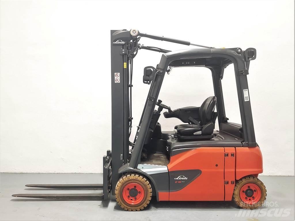 Linde E16P 02 Elektriskie iekrāvēji