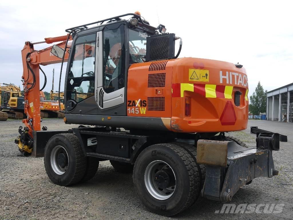 Hitachi ZX 145 W-3 Ekskavatori uz riteņiem