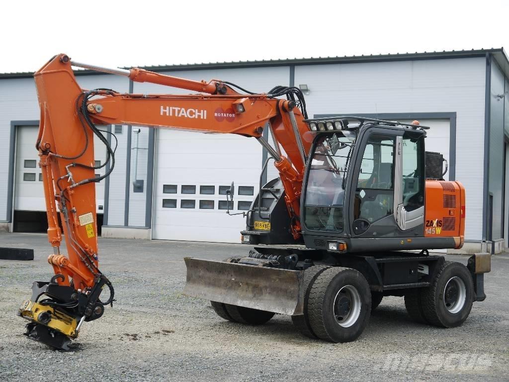 Hitachi ZX 145 W-3 Ekskavatori uz riteņiem