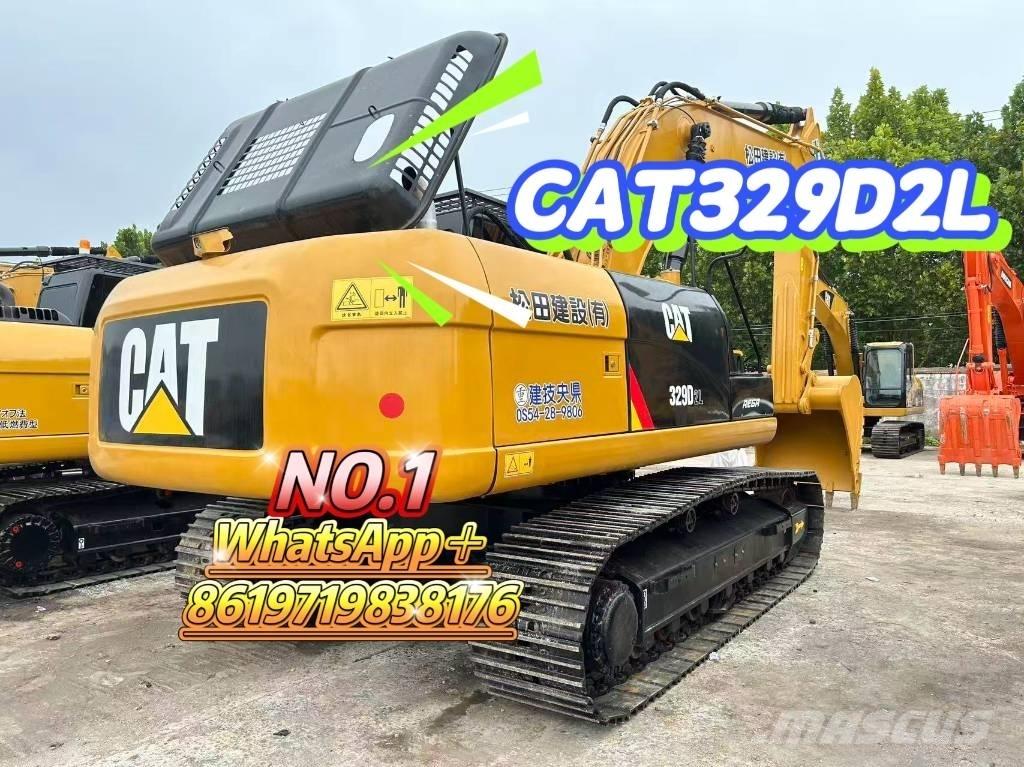 CAT 329 D2L Kāpurķēžu ekskavatori