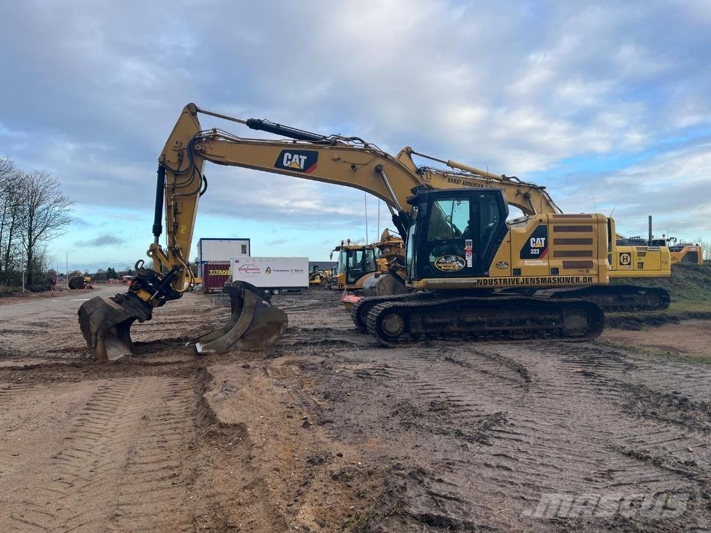 CAT 323 Nextgen Kāpurķēžu ekskavatori
