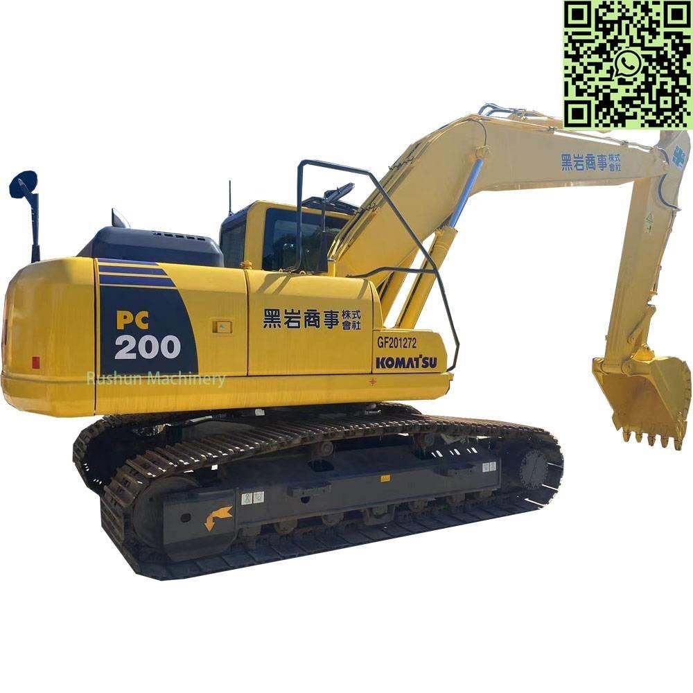 Komatsu PC 200 Kāpurķēžu ekskavatori